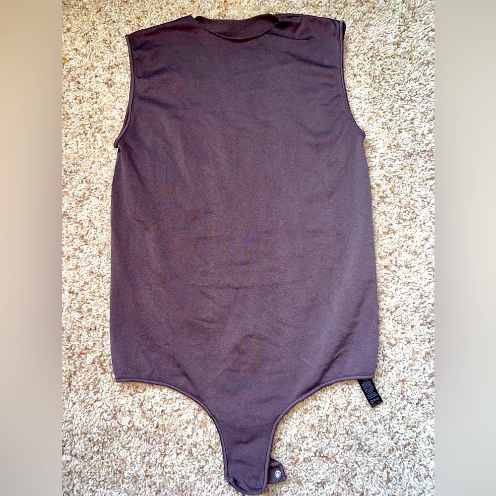 SKIMS Brown Bodysuit